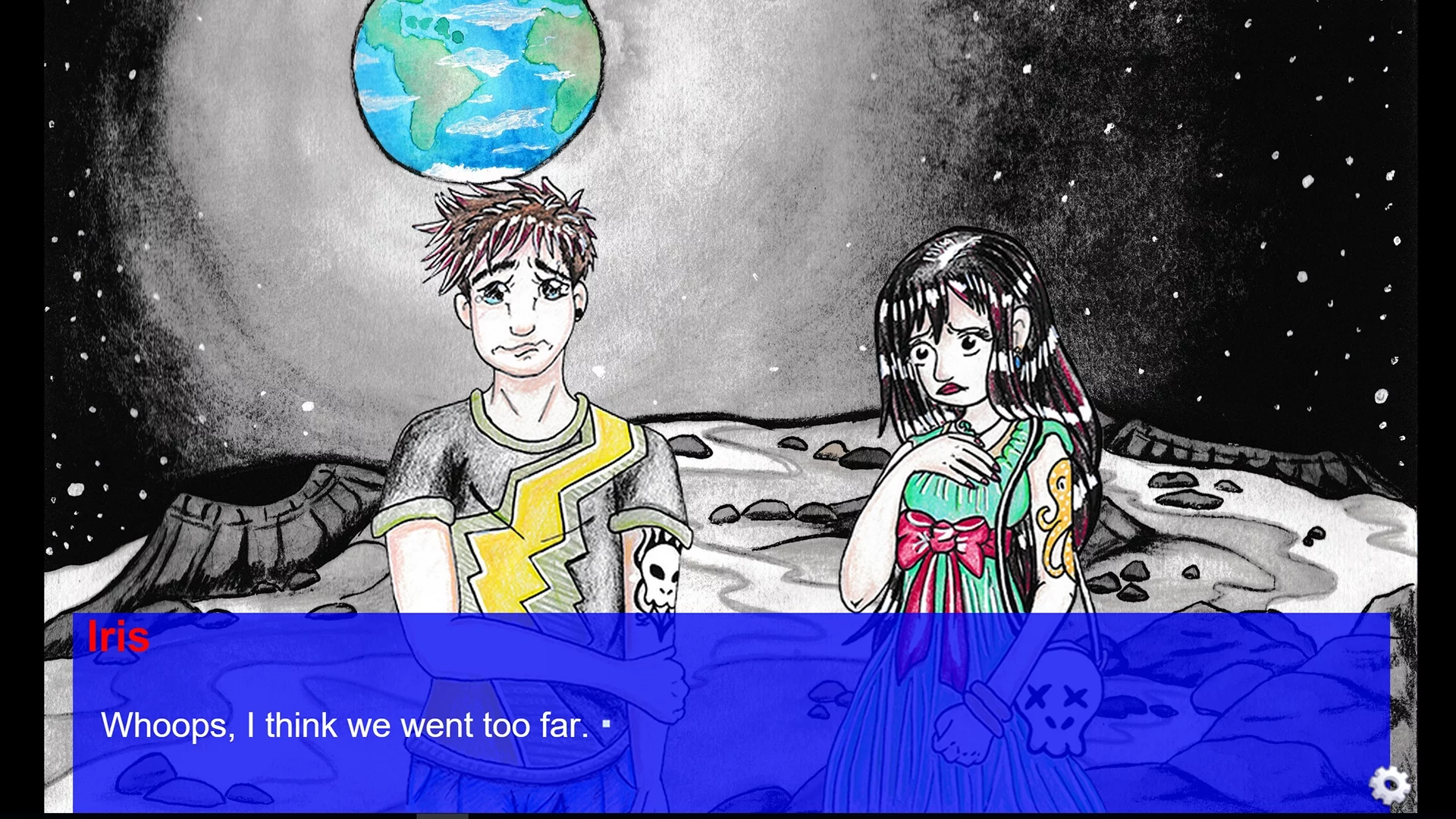 Изображение игры: Let's Split Up (A Visual Novel)