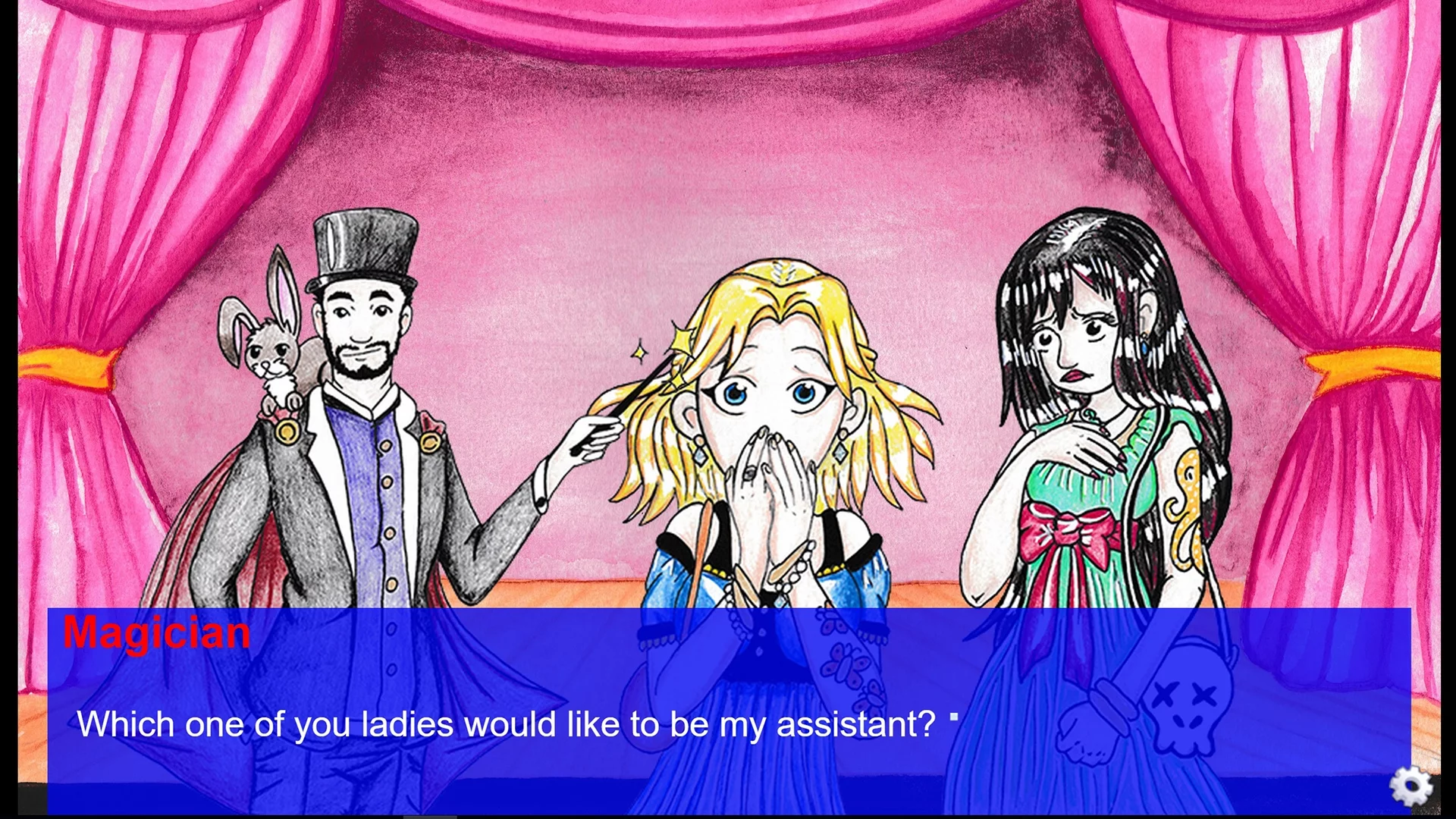 Изображение игры: Let's Split Up (A Visual Novel)