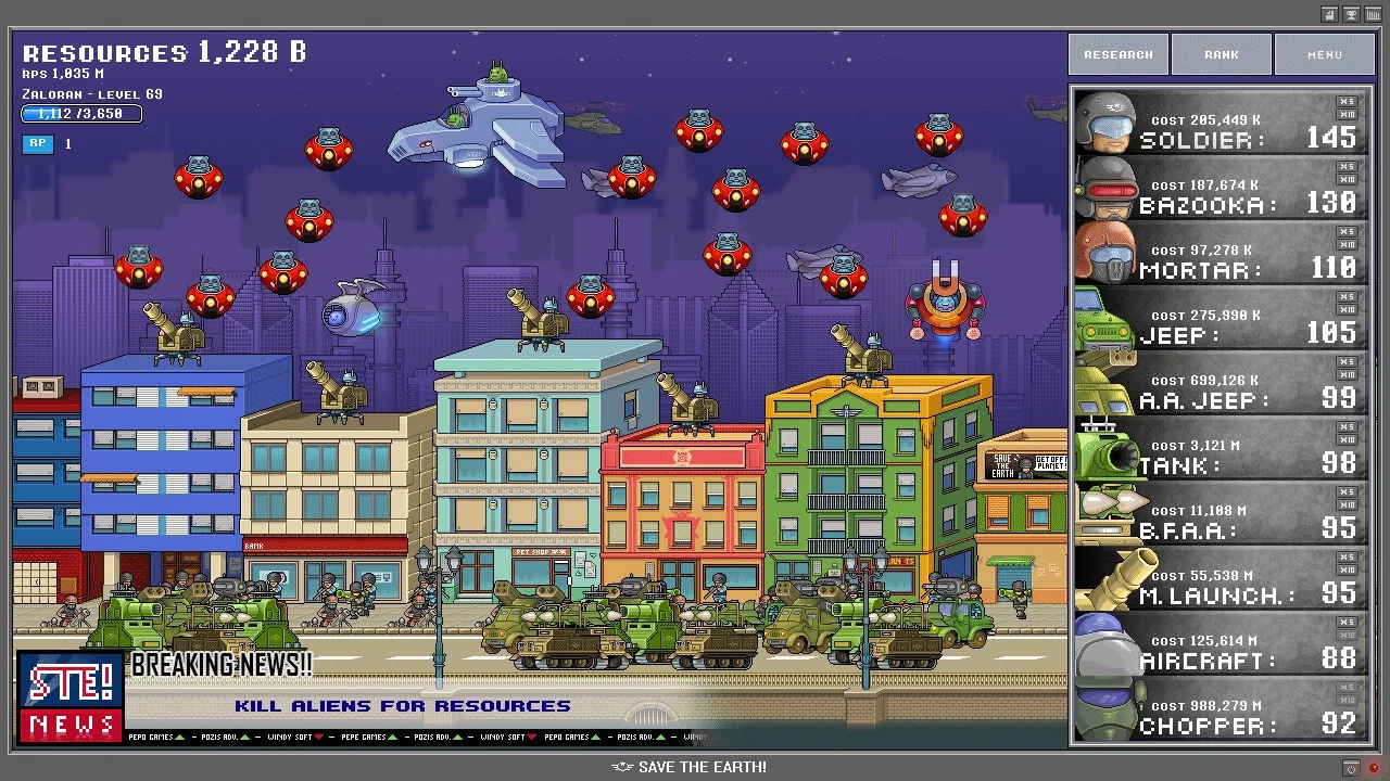 Изображение игры: STE: Save The Earth