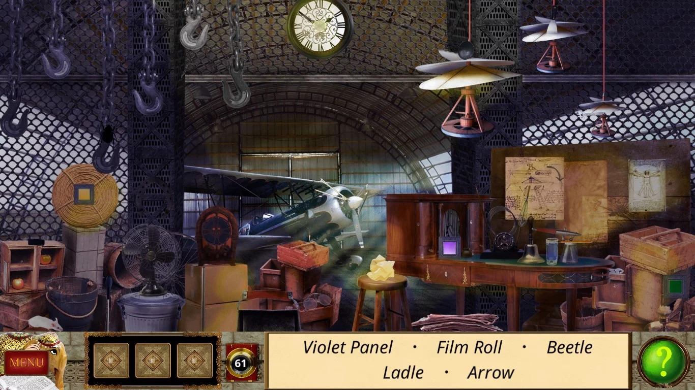 Изображение игры: Detective Holmes: Trap for the Hunter. Hidden objects