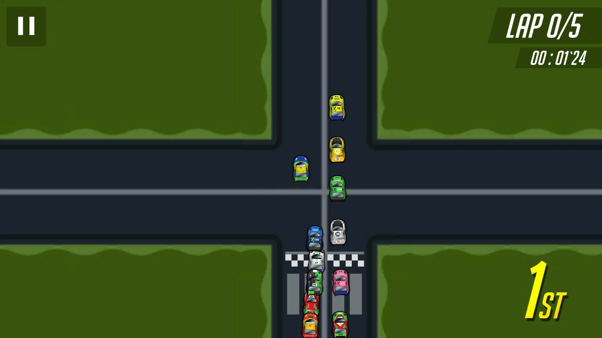 Изображение игры: Super GTR Racing
