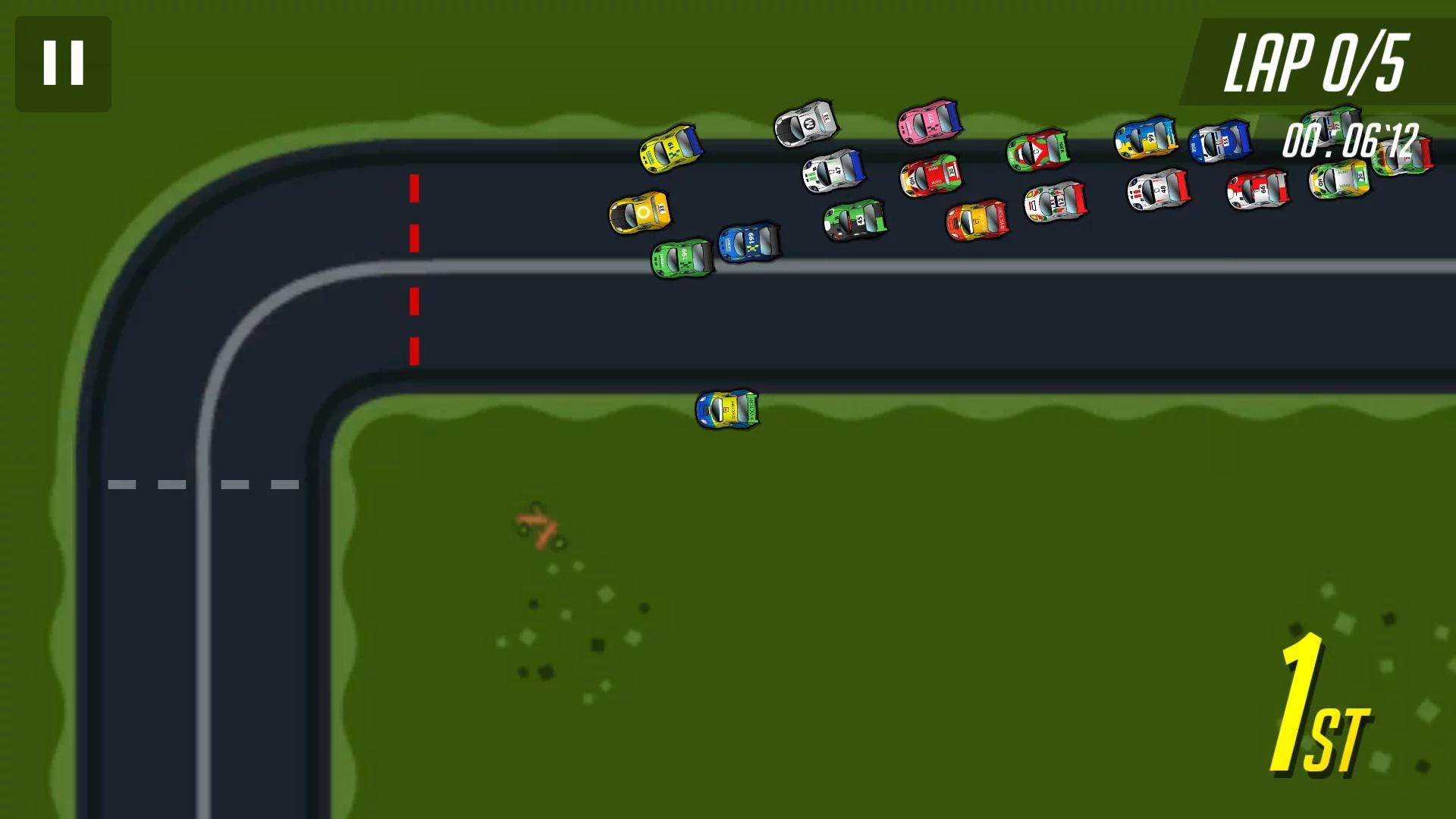 Изображение игры: Super GTR Racing