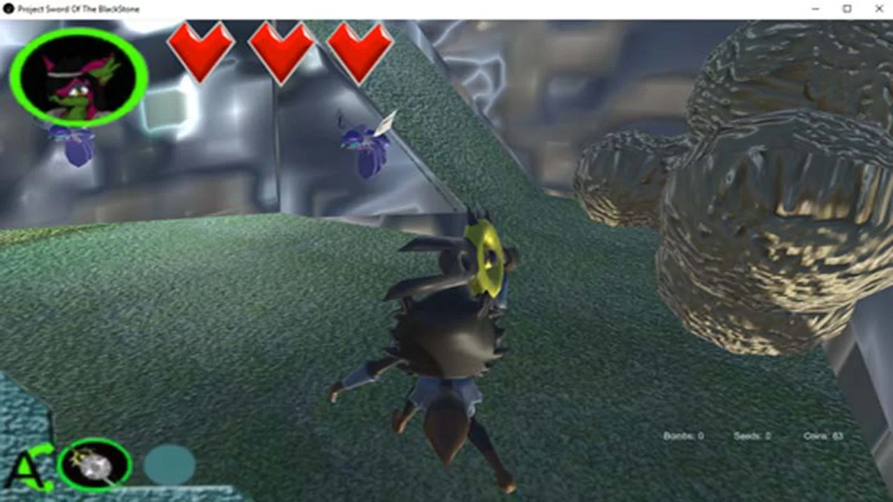 Изображение игры: Sword of the Black Stone
