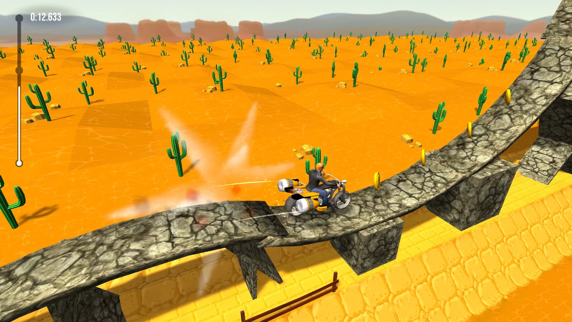 Изображение игры: Moto Racing 3D
