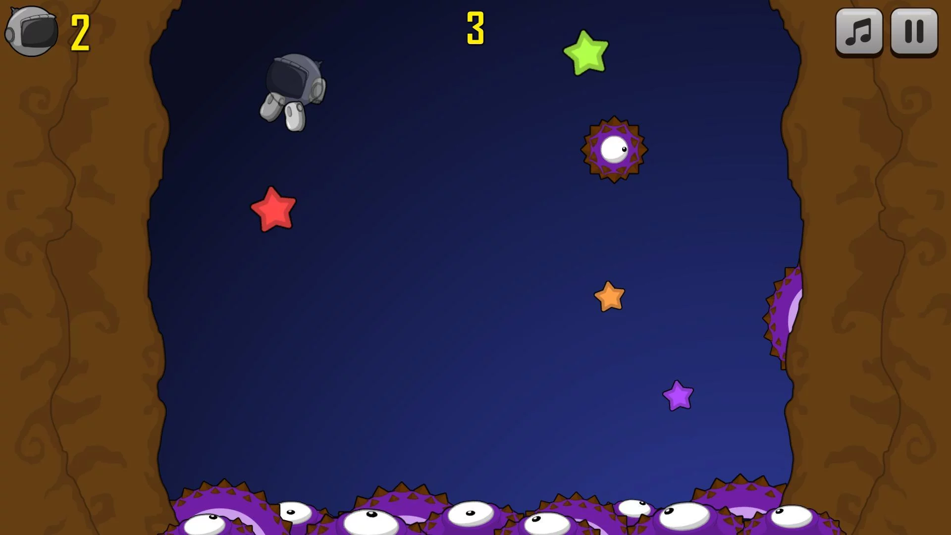 Изображение игры: Astro Bouncer