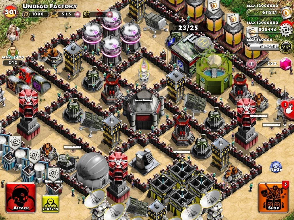 Изображение игры: UNDEAD FACTORY:Zombie Pandemic