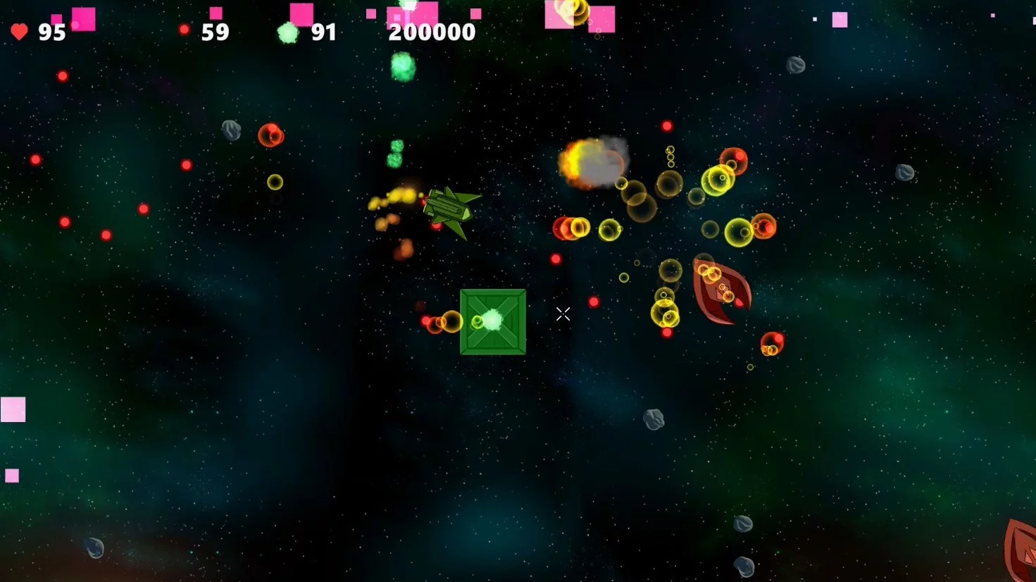 Изображение игры: Space Ranger vs. Reptiloids