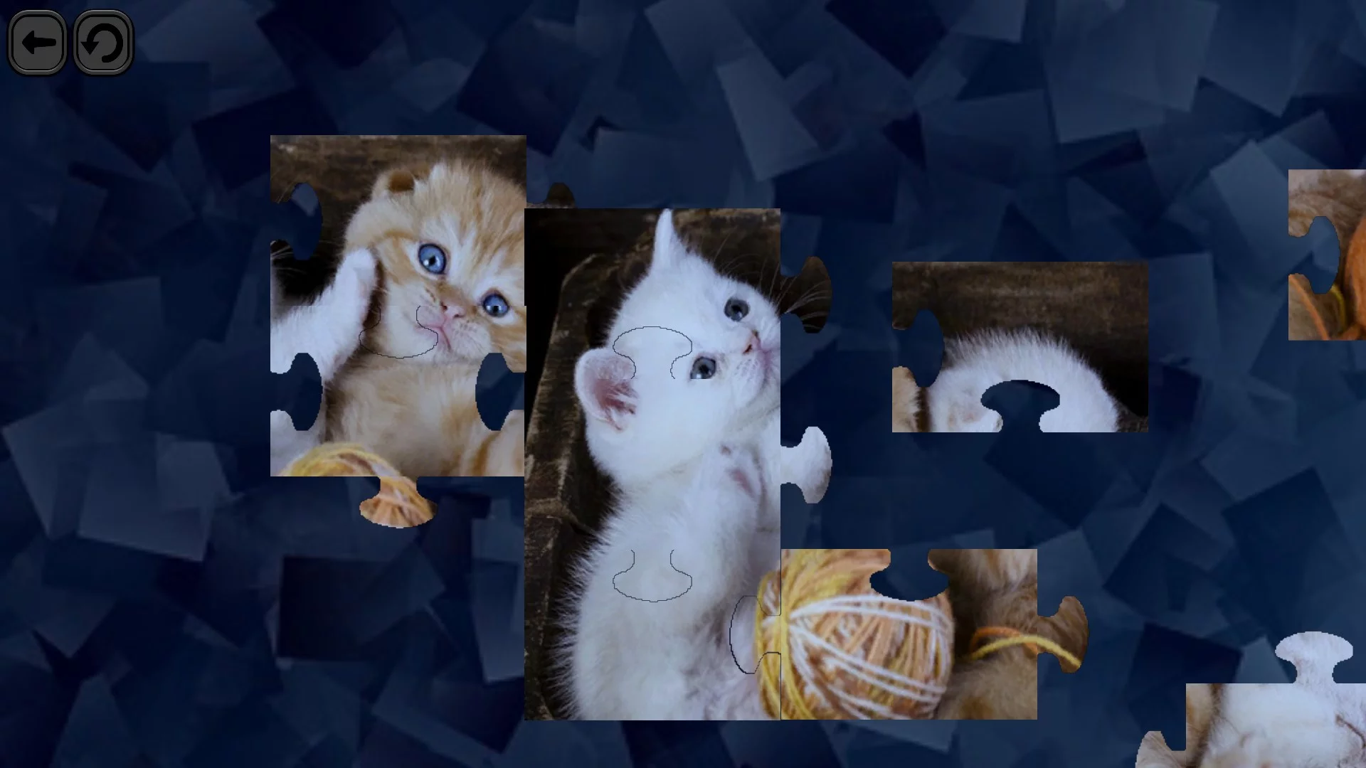 Изображение игры: Puzzles for smart: Cats
