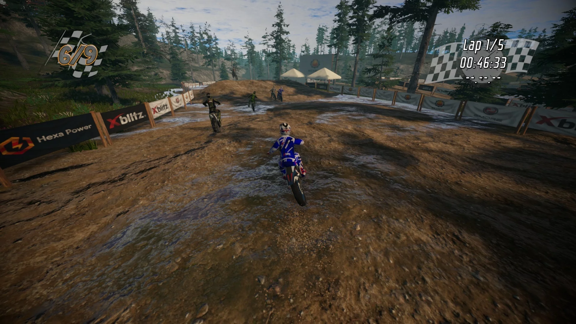 Изображение игры: Dirt Bike Insanity