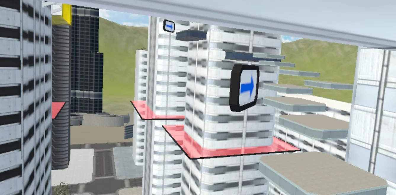 Изображение игры: Skyscraper Climb VR