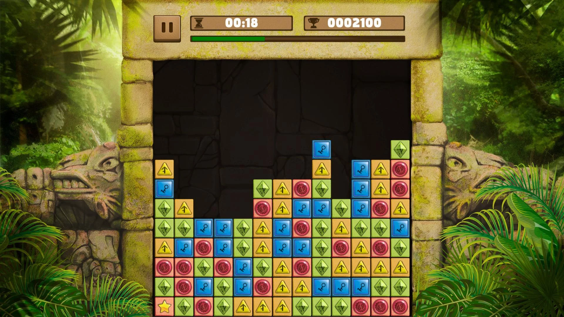 Изображение игры: Inca Blocks