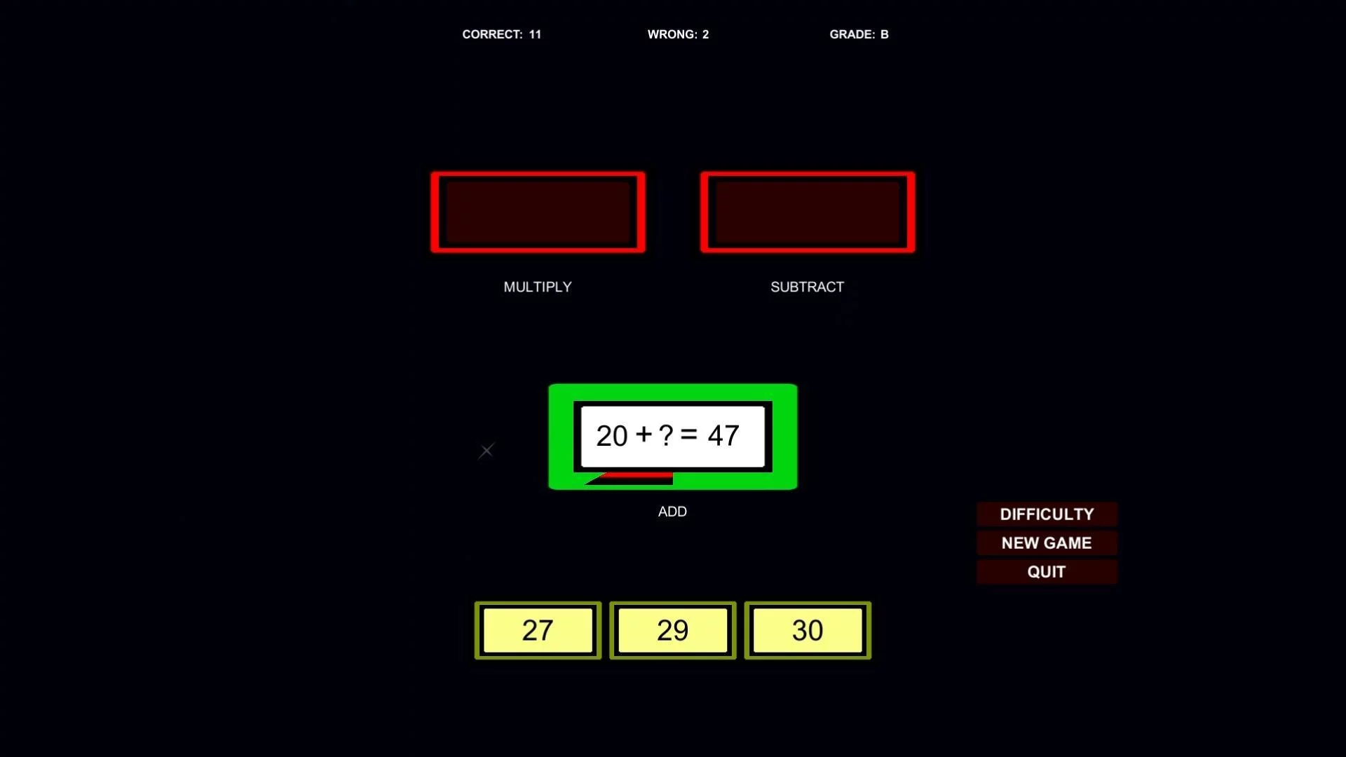 Изображение игры: Math Problem Challenge