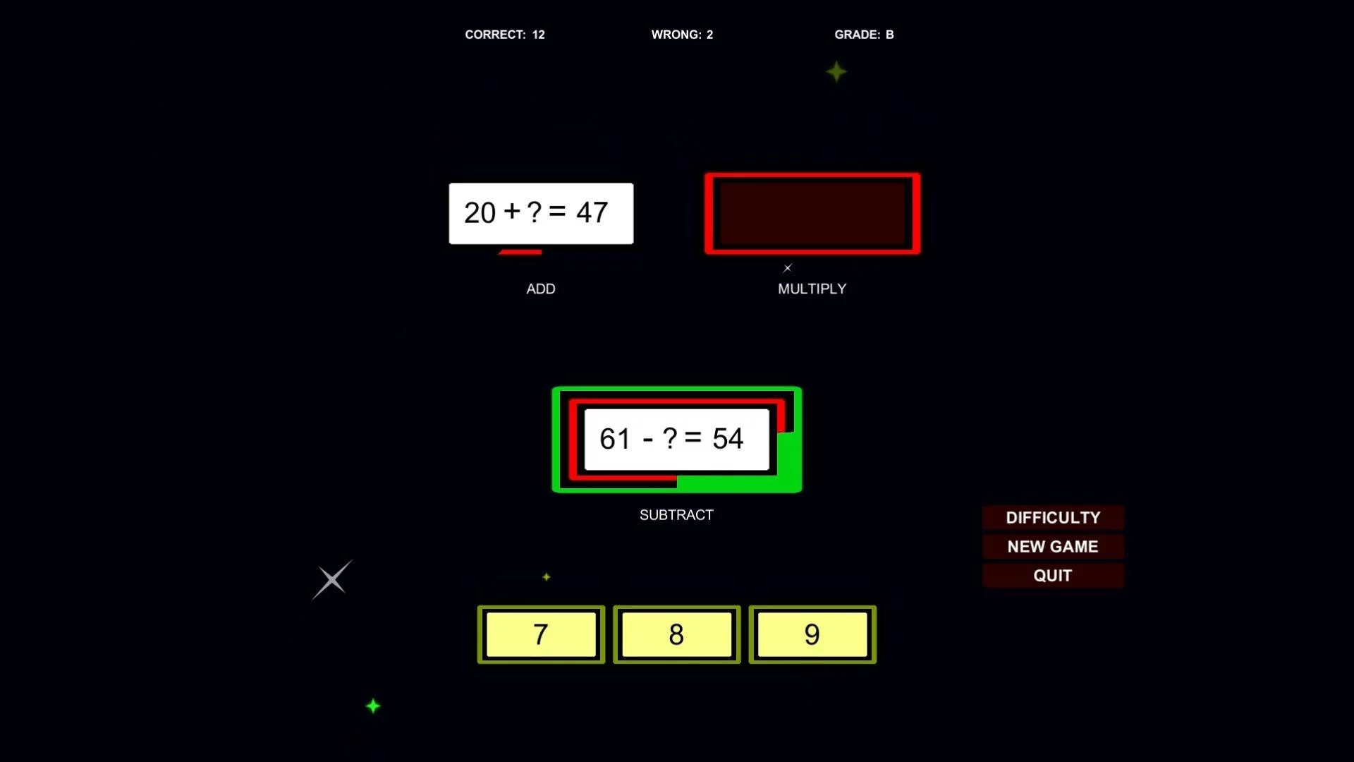 Изображение игры: Math Problem Challenge