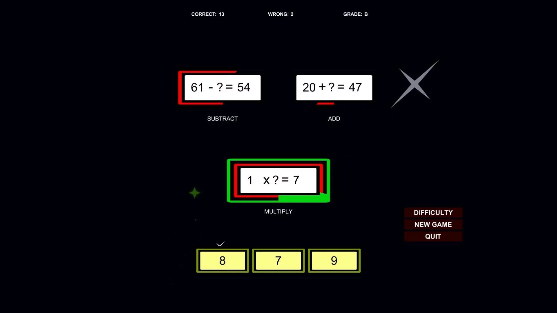 Изображение игры: Math Problem Challenge