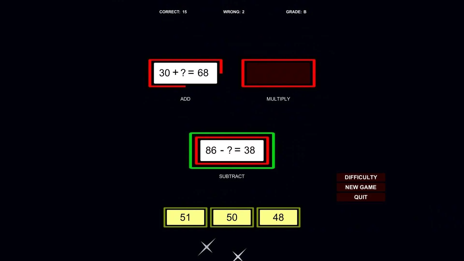 Изображение игры: Math Problem Challenge