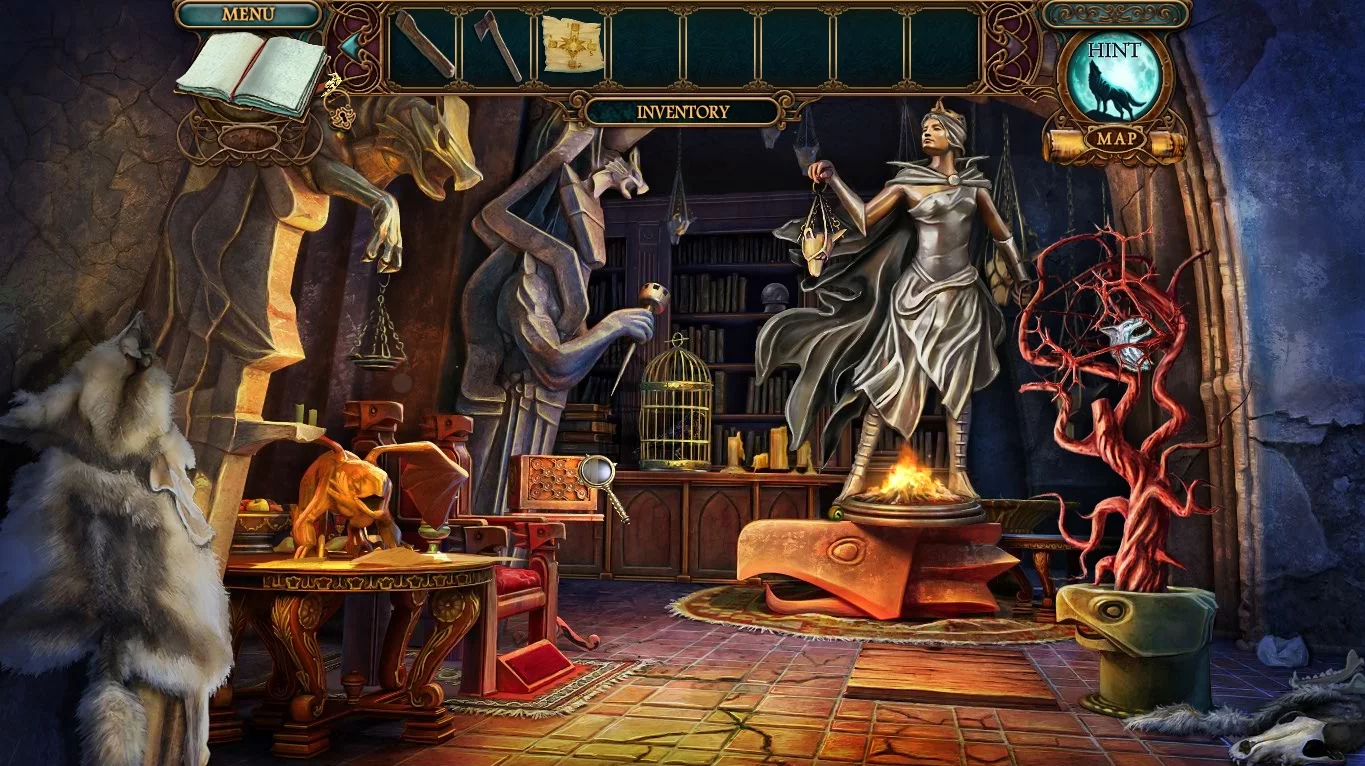 Изображение игры: Echoes of the Past: Wolf Healer Collector's Edition