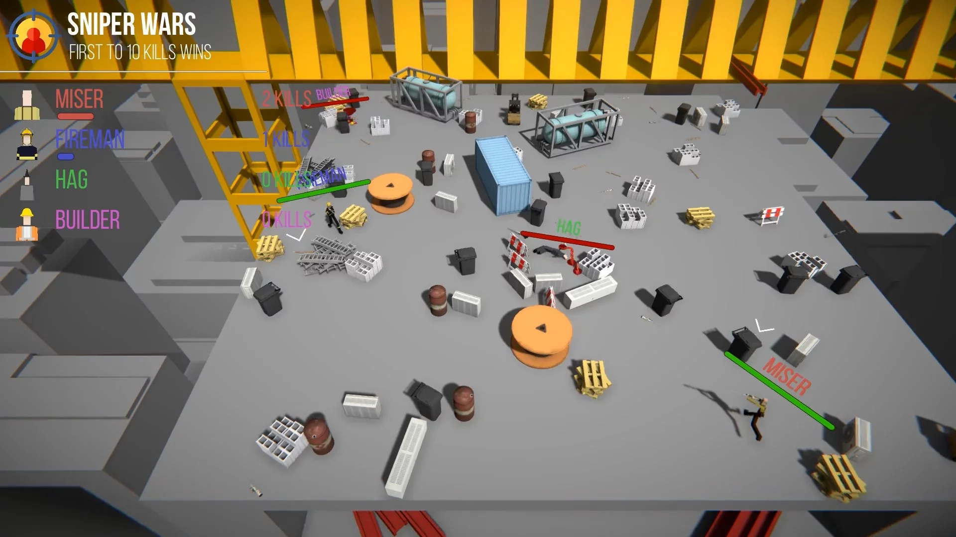 Изображение игры: BULLETLINE