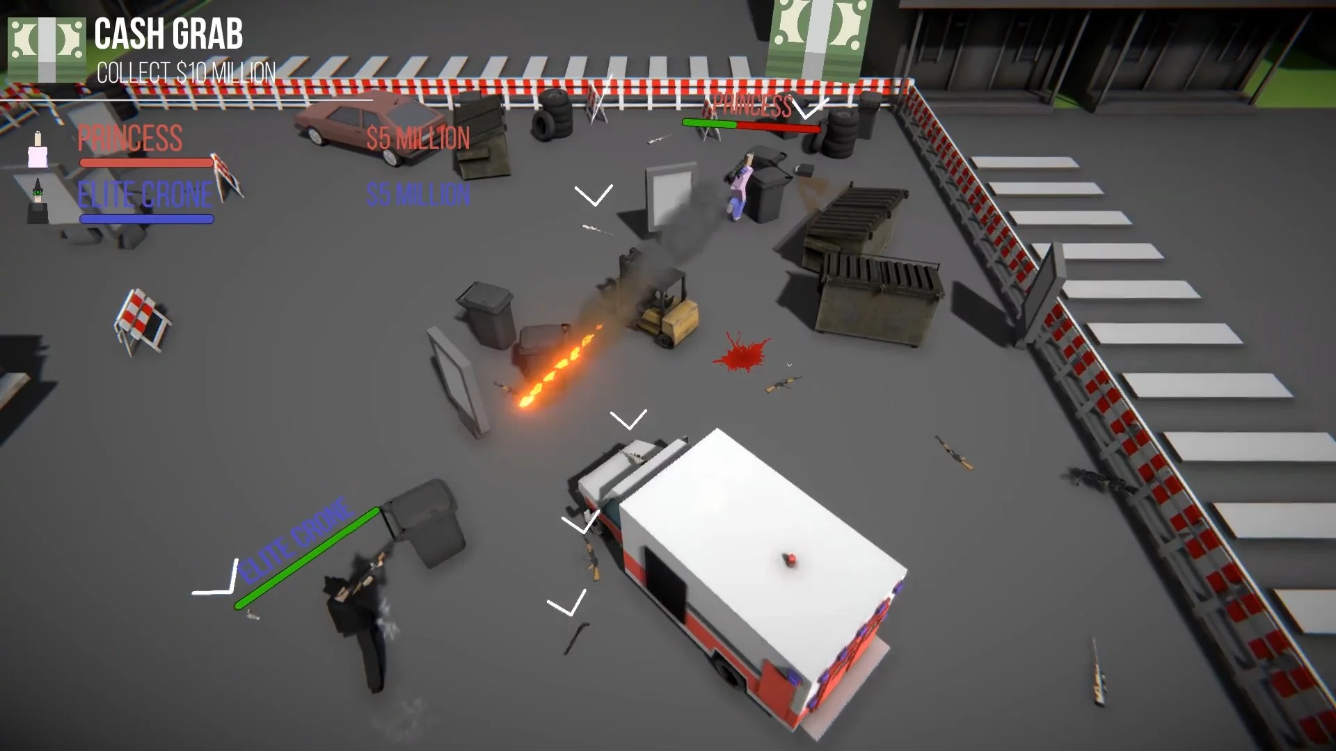 Изображение игры: BULLETLINE