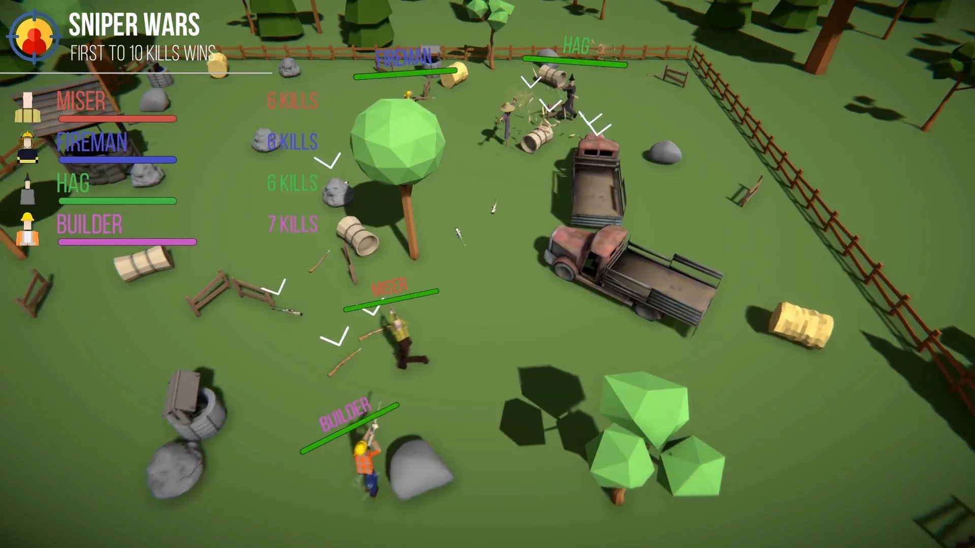 Изображение игры: BULLETLINE