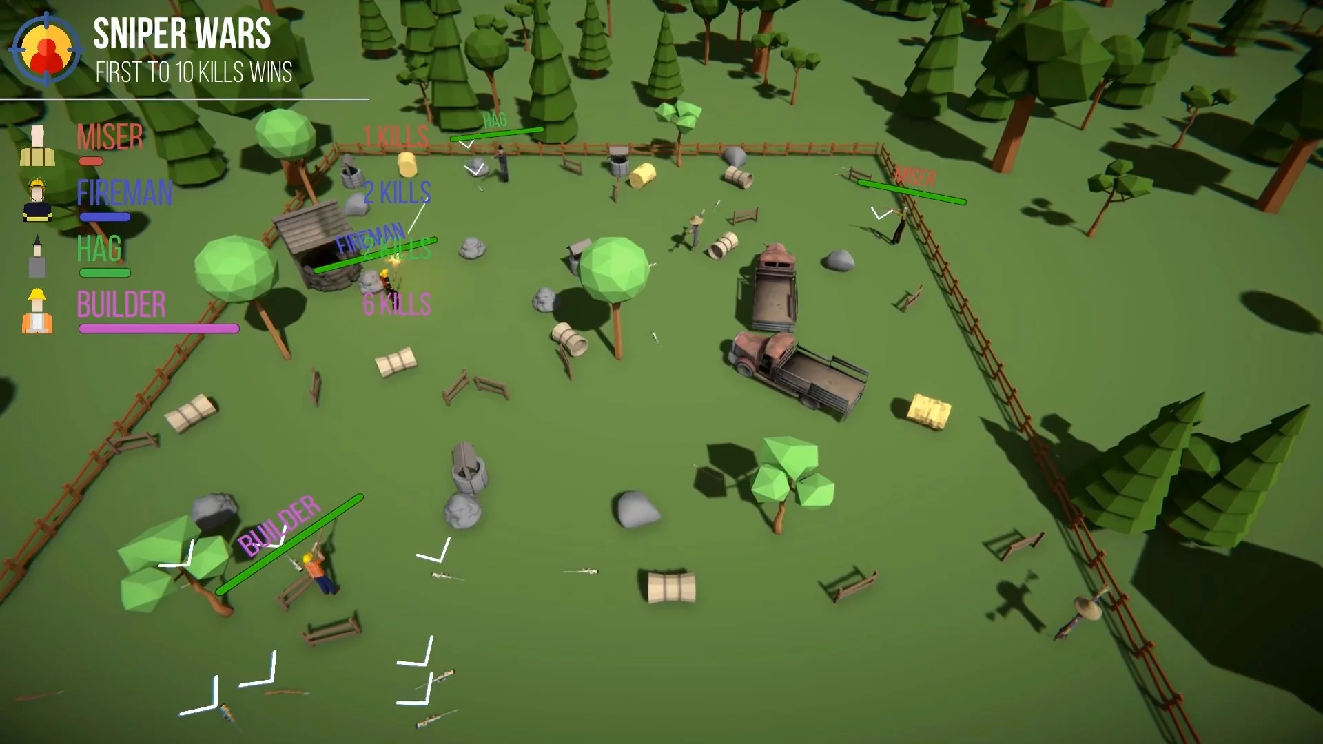 Изображение игры: BULLETLINE
