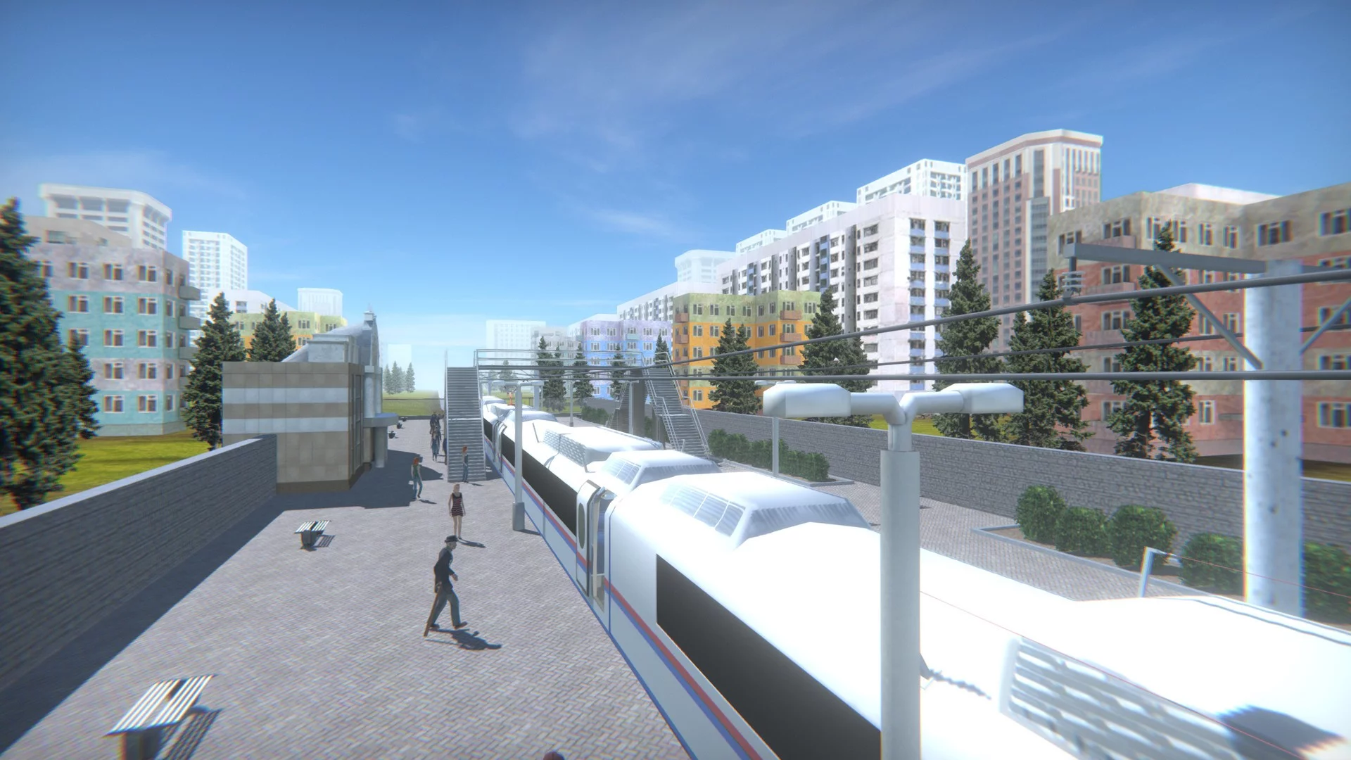 Изображение игры: High Speed Trains