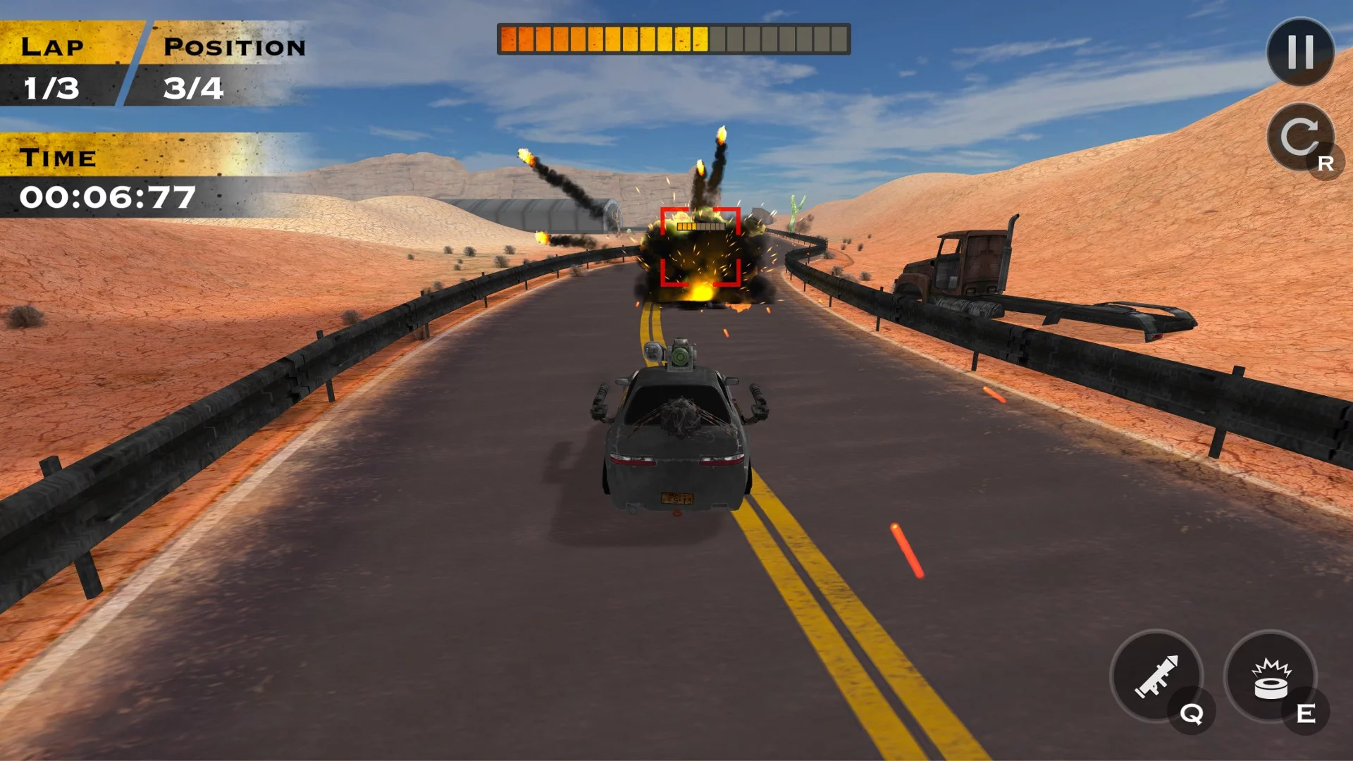 Изображение игры: Fury Race