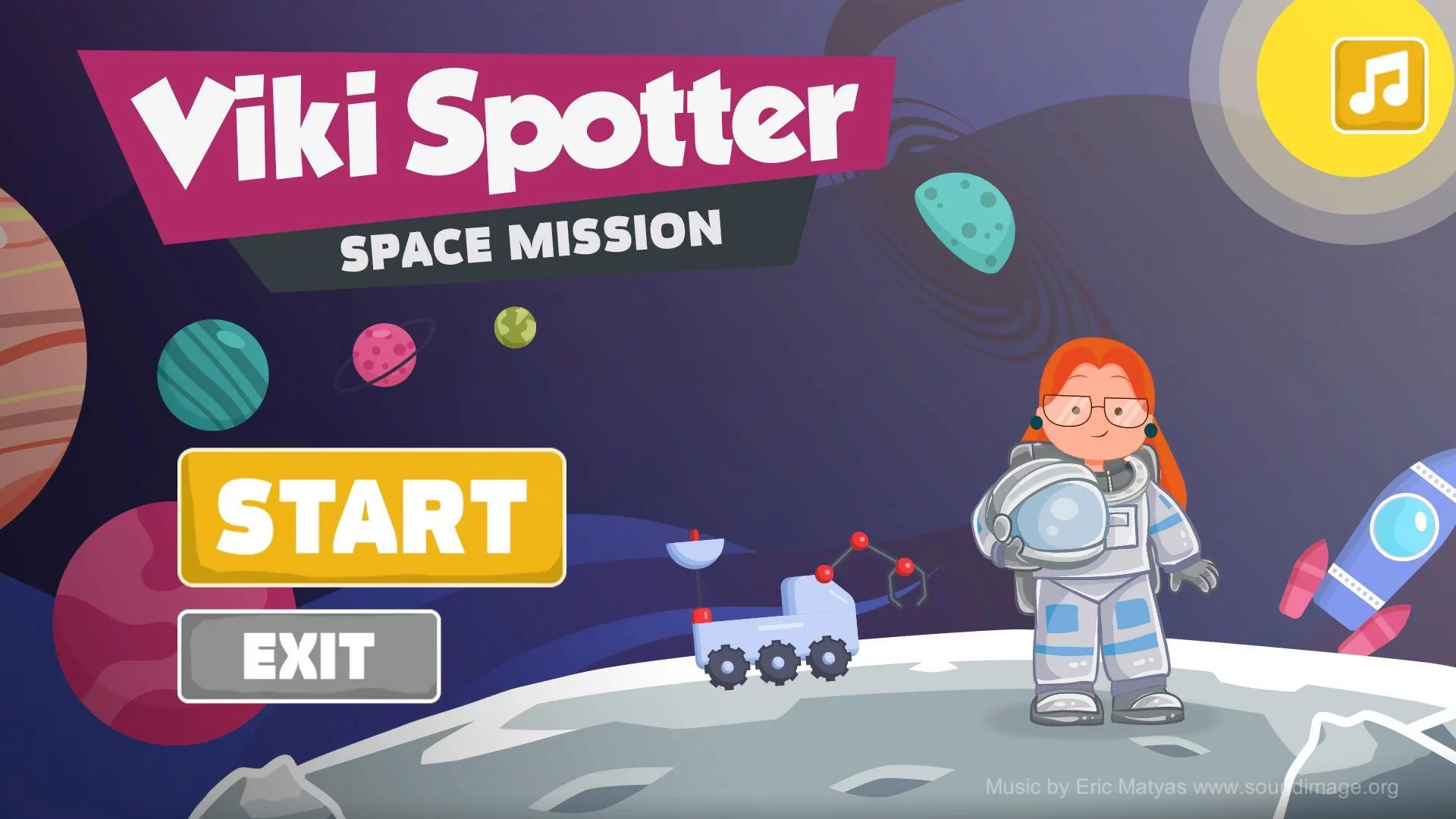 Изображение игры: Viki Spotter: Space Mission
