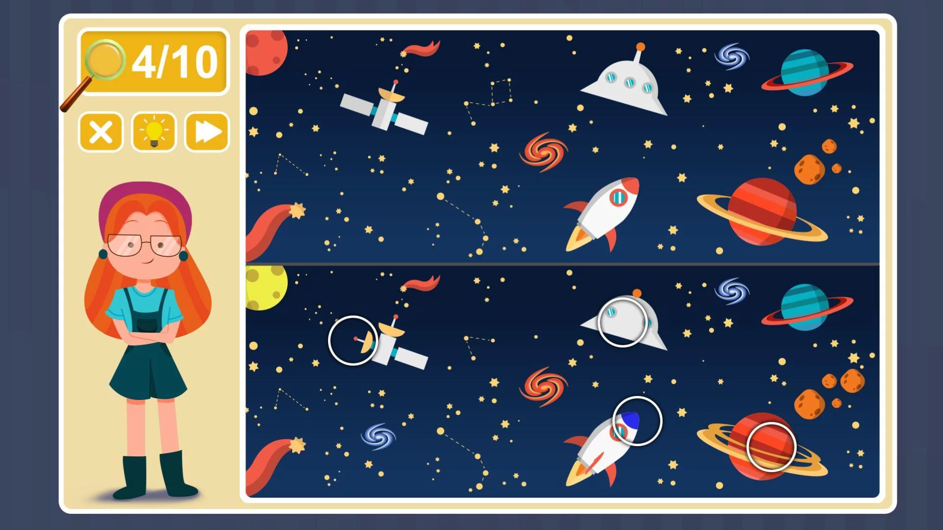 Изображение игры: Viki Spotter: Space Mission