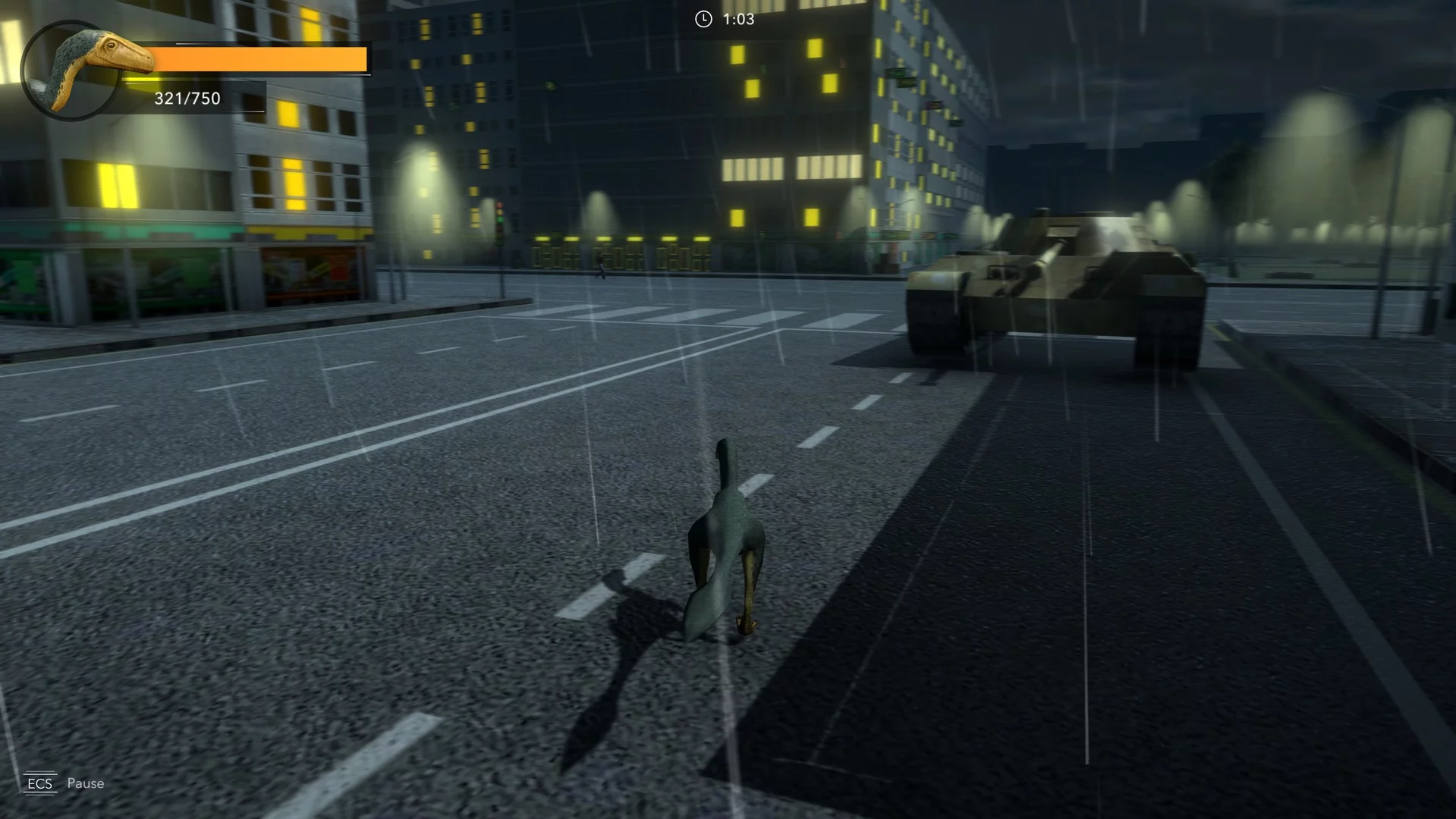 Изображение игры: Jurassic City Walk