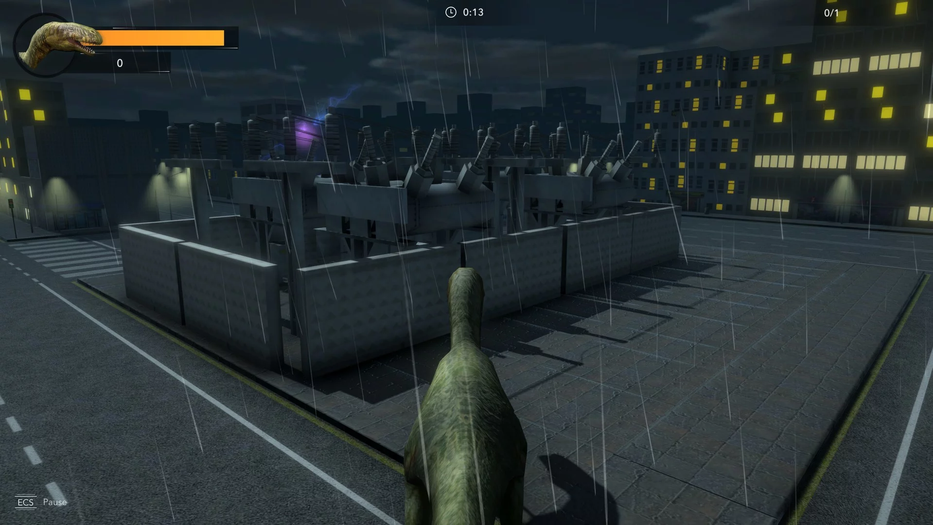 Изображение игры: Jurassic City Walk