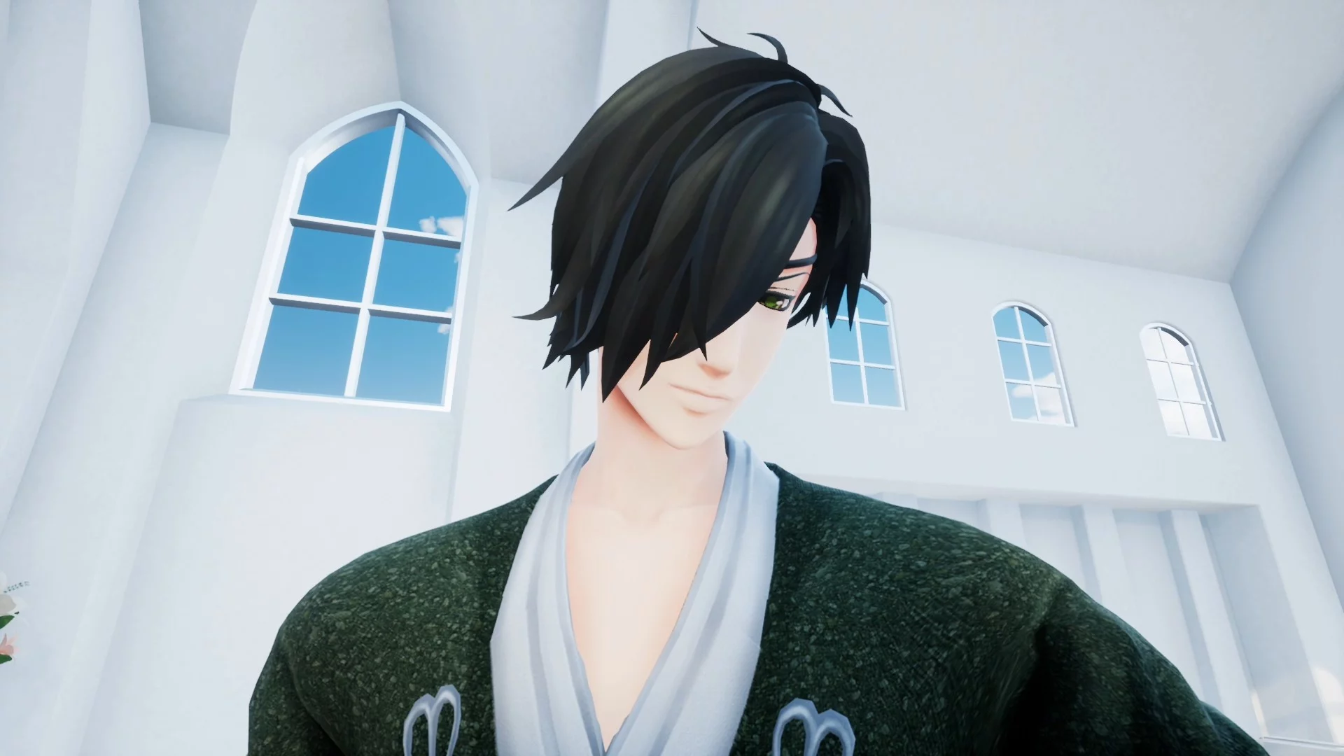 Изображение игры: 挙式VR 伊達政宗 編 Wedding VR: Masamune