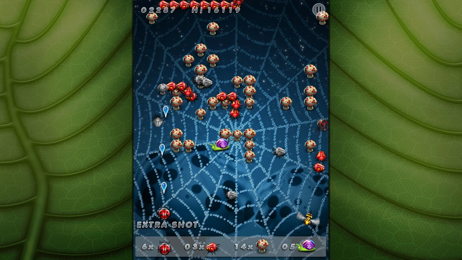 Изображение игры: Hummingz - Retro Arcade action revised