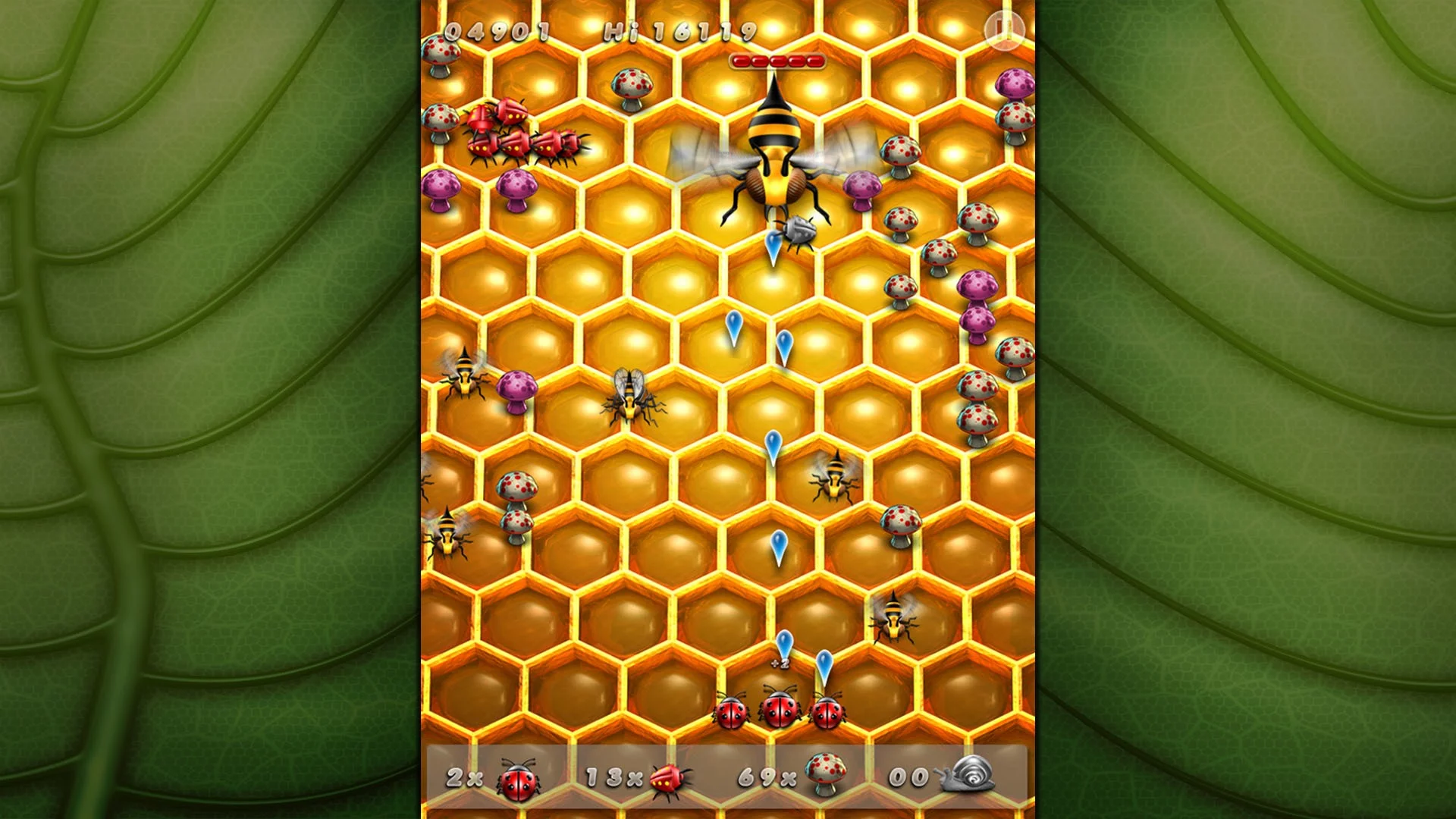 Изображение игры: Hummingz - Retro Arcade action revised