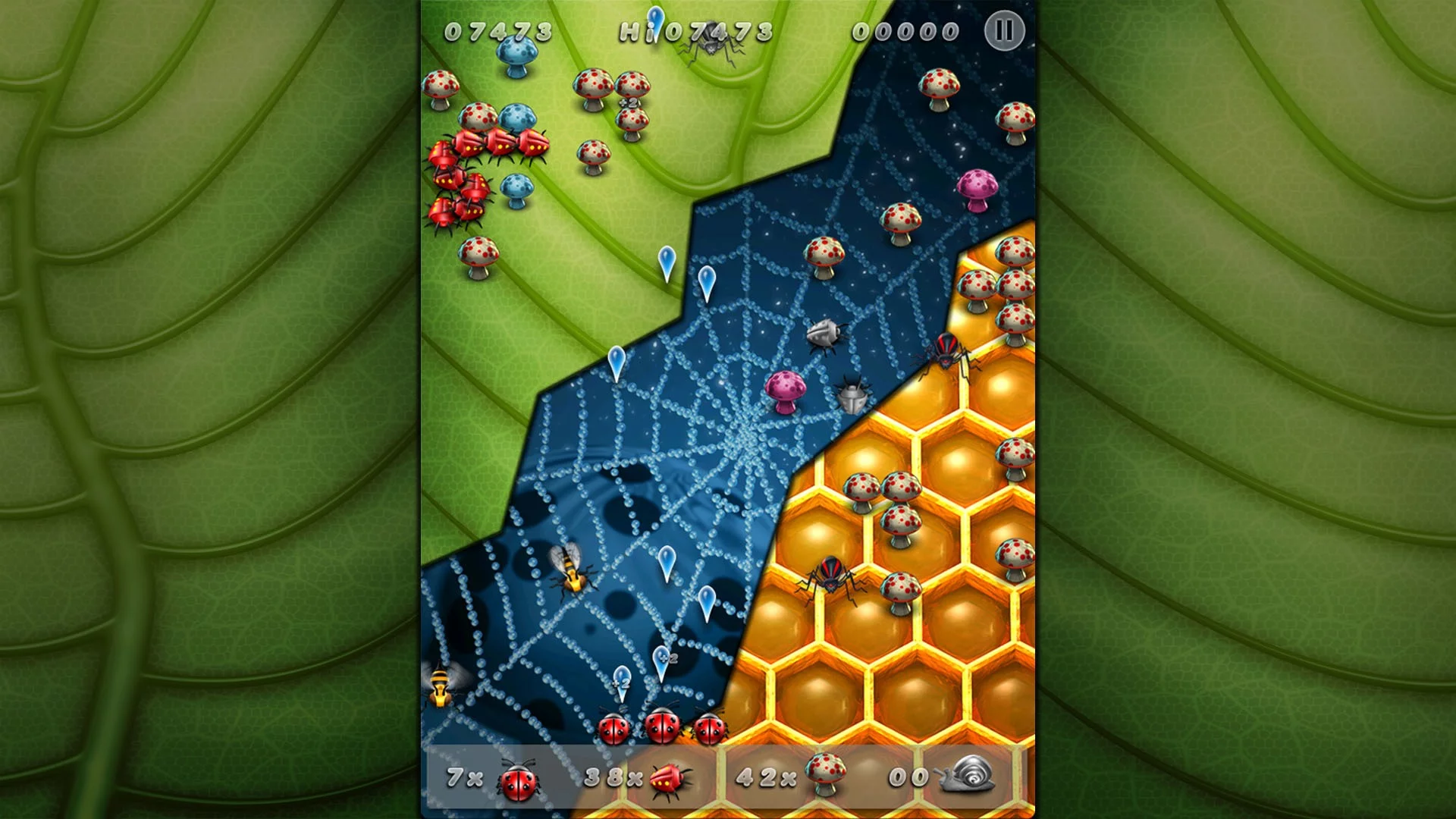 Изображение игры: Hummingz - Retro Arcade action revised