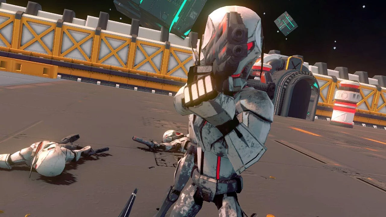 Изображение игры: Super Heroes: Men in VR beta