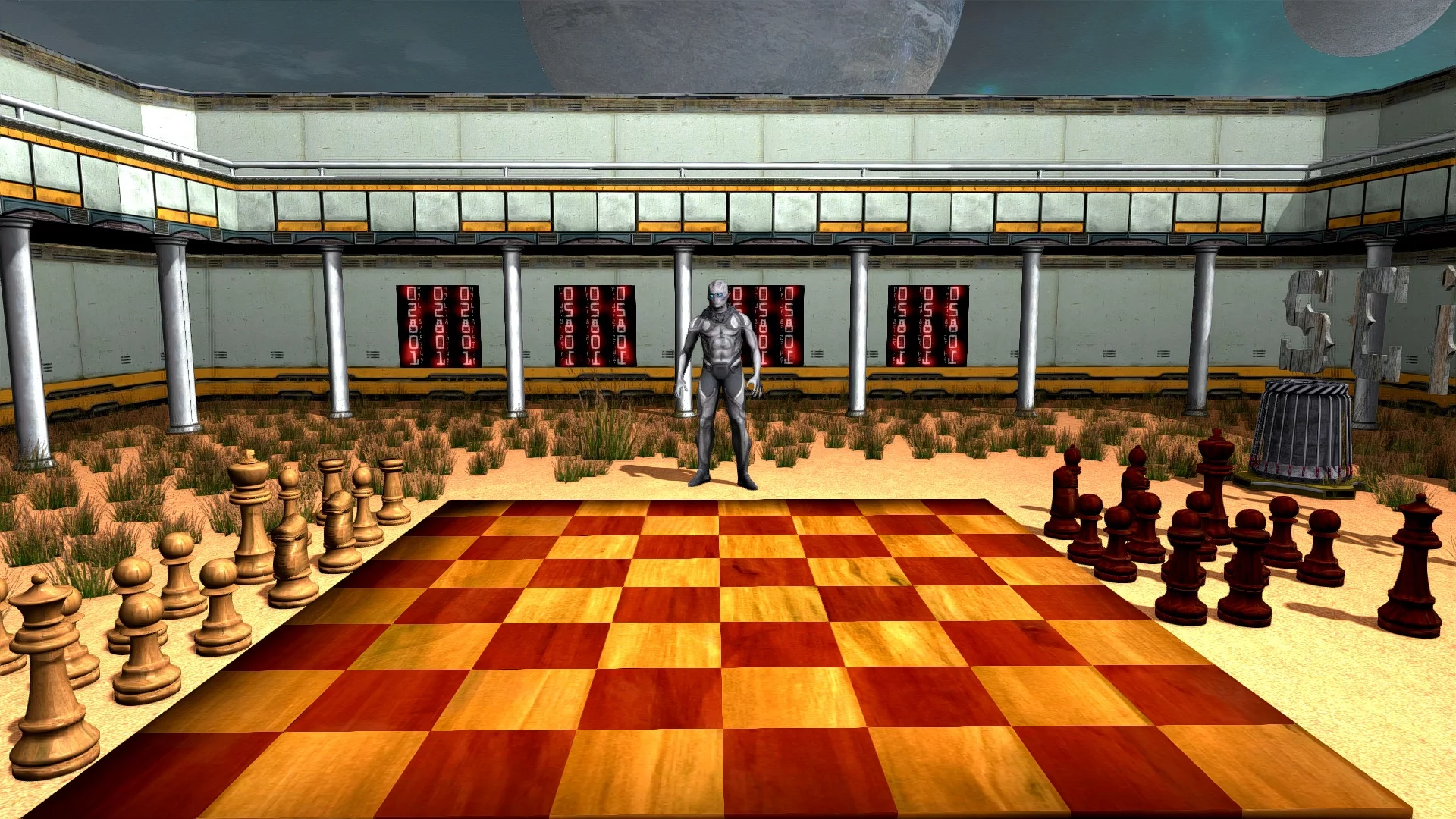 Изображение игры: Sci-fi Chess