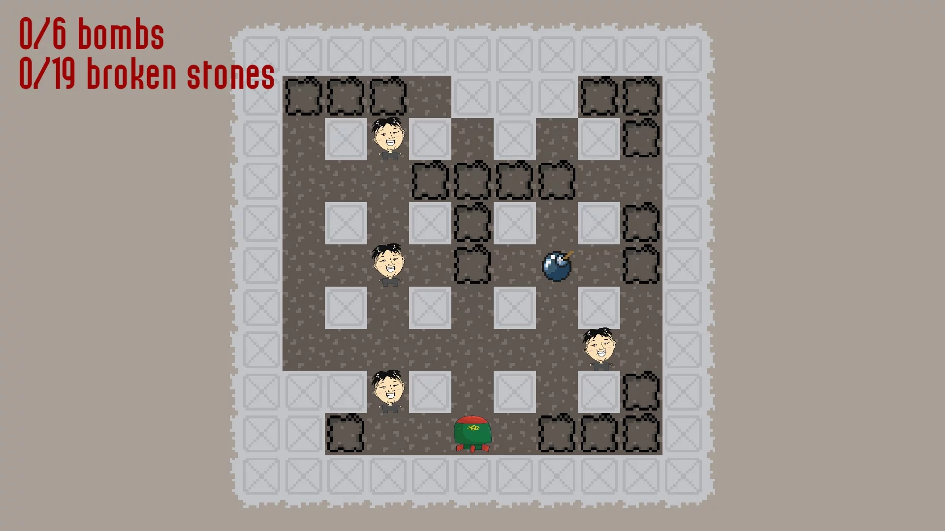 Изображение игры: bomber-un