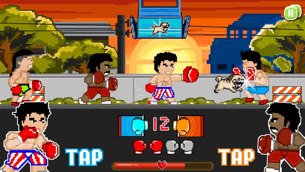 Изображение игры: Boxing Fighter: Super punch