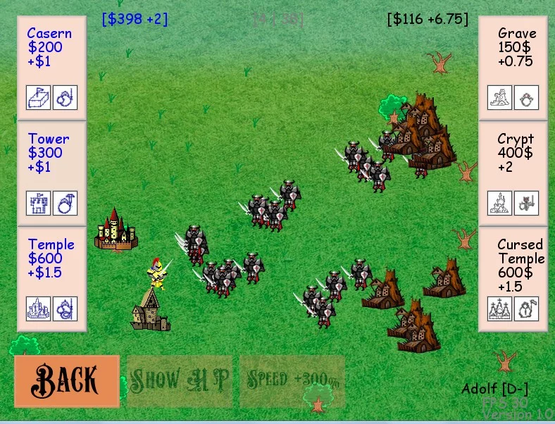 Изображение игры: The Castle Disaster
