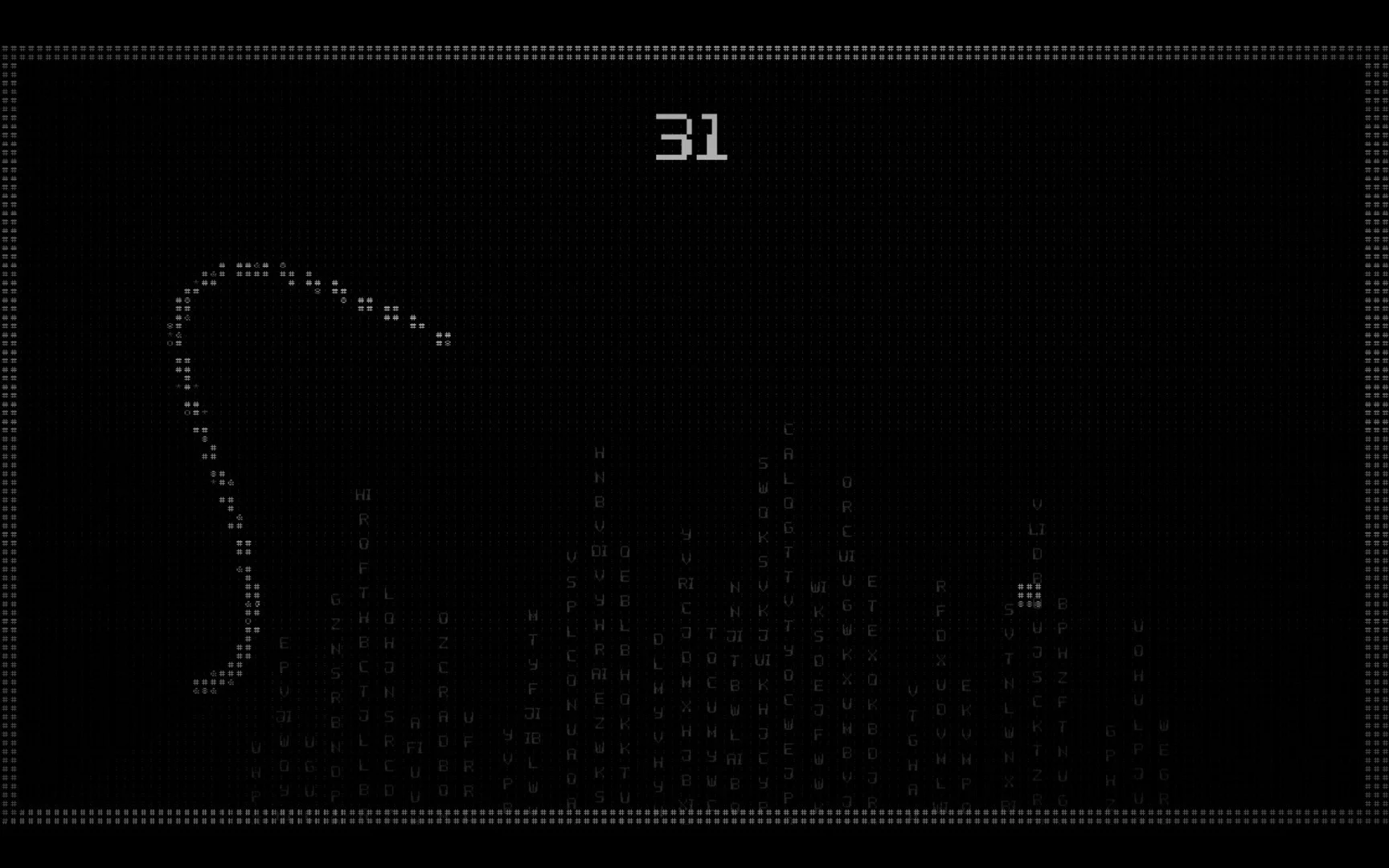 Изображение игры: ASCII Game Series: Snake