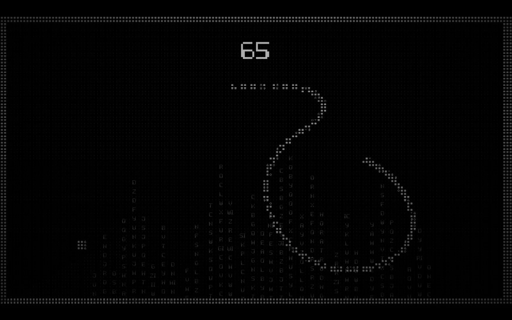 Изображение игры: ASCII Game Series: Snake