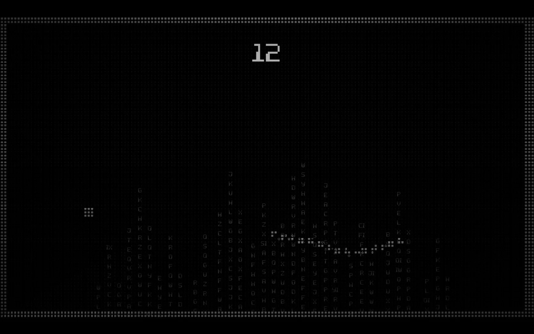 Изображение игры: ASCII Game Series: Snake