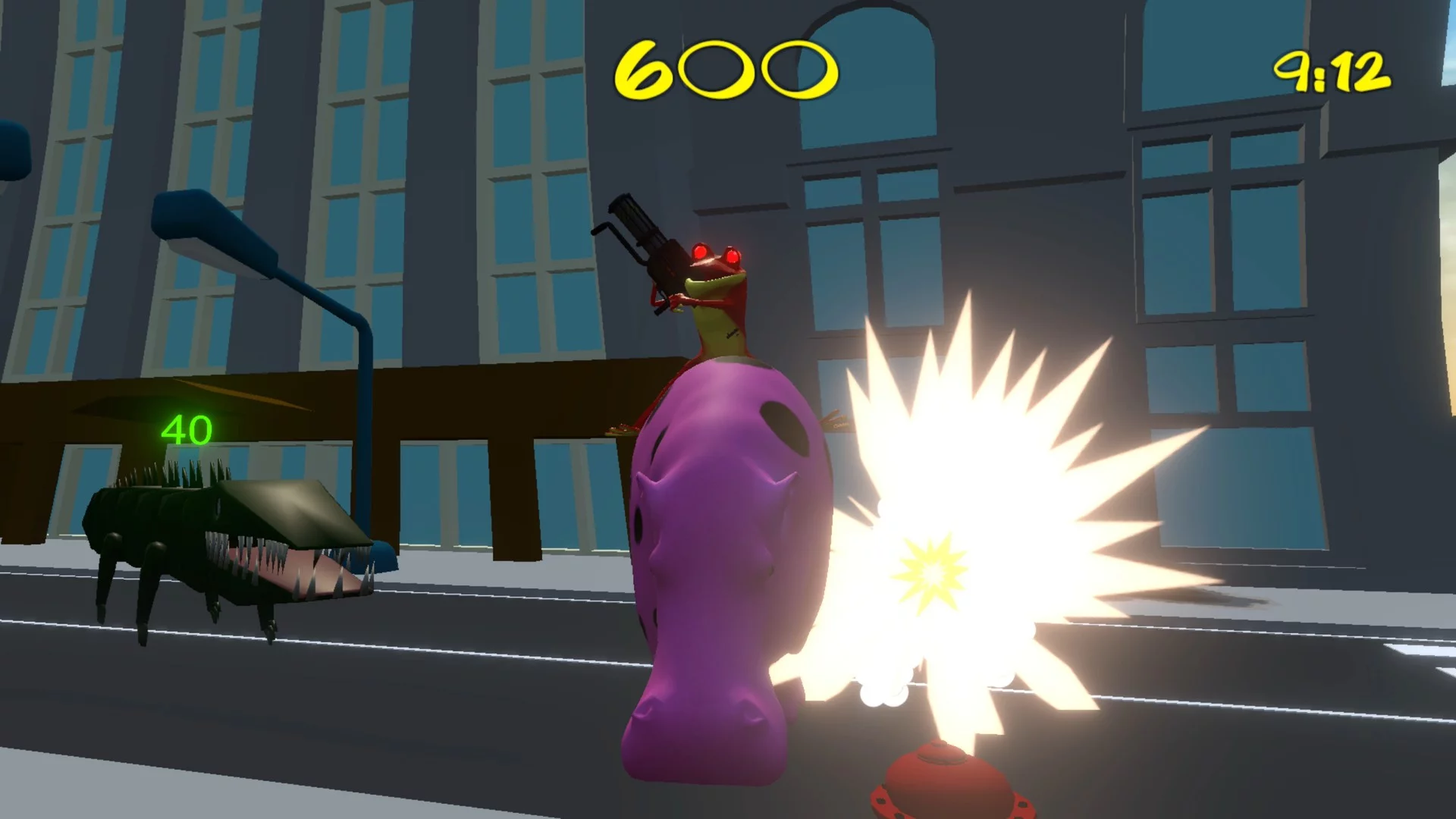 Изображение игры: IMPOSSIBLE FIGHTER FROG