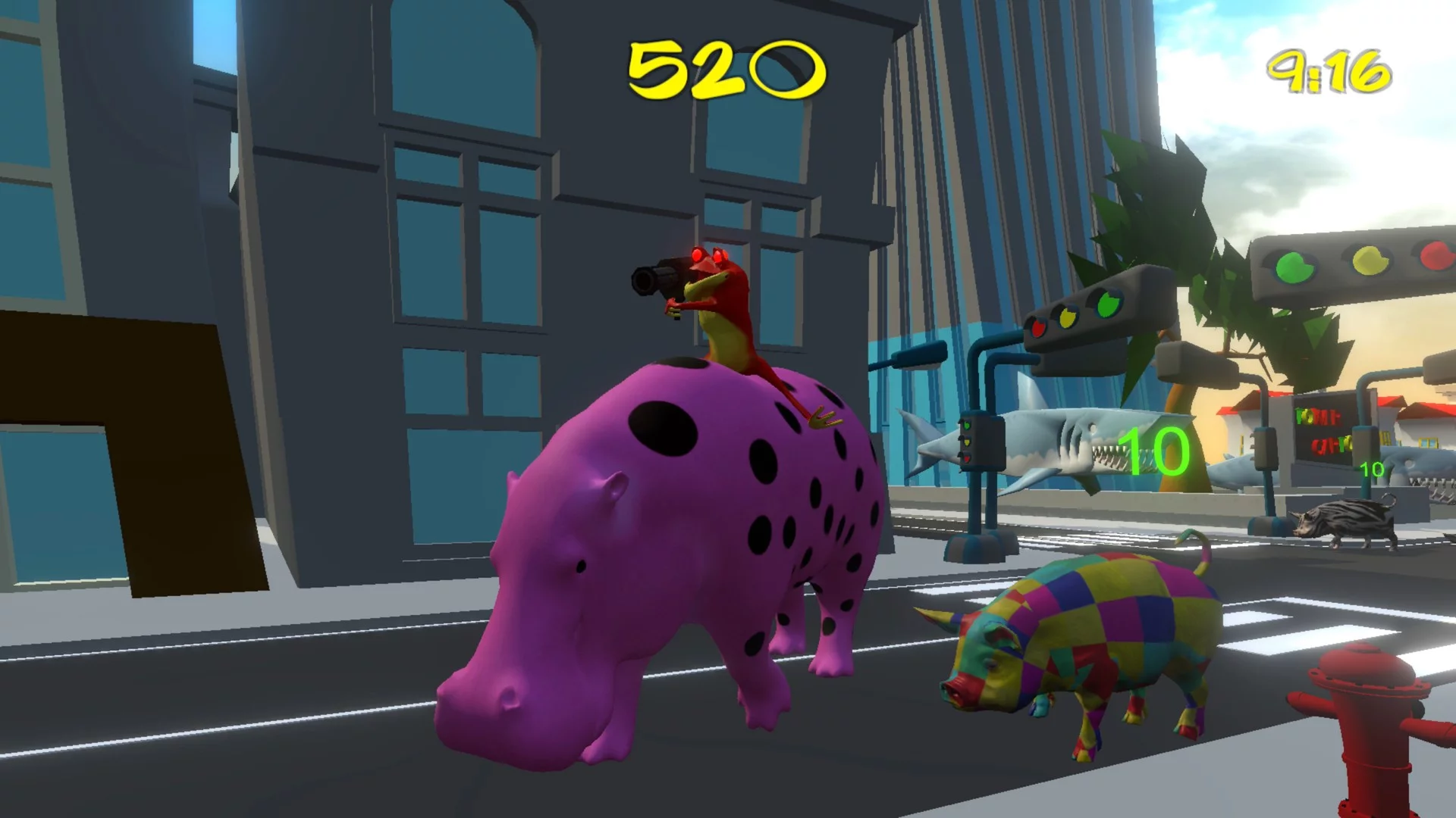 Изображение игры: IMPOSSIBLE FIGHTER FROG