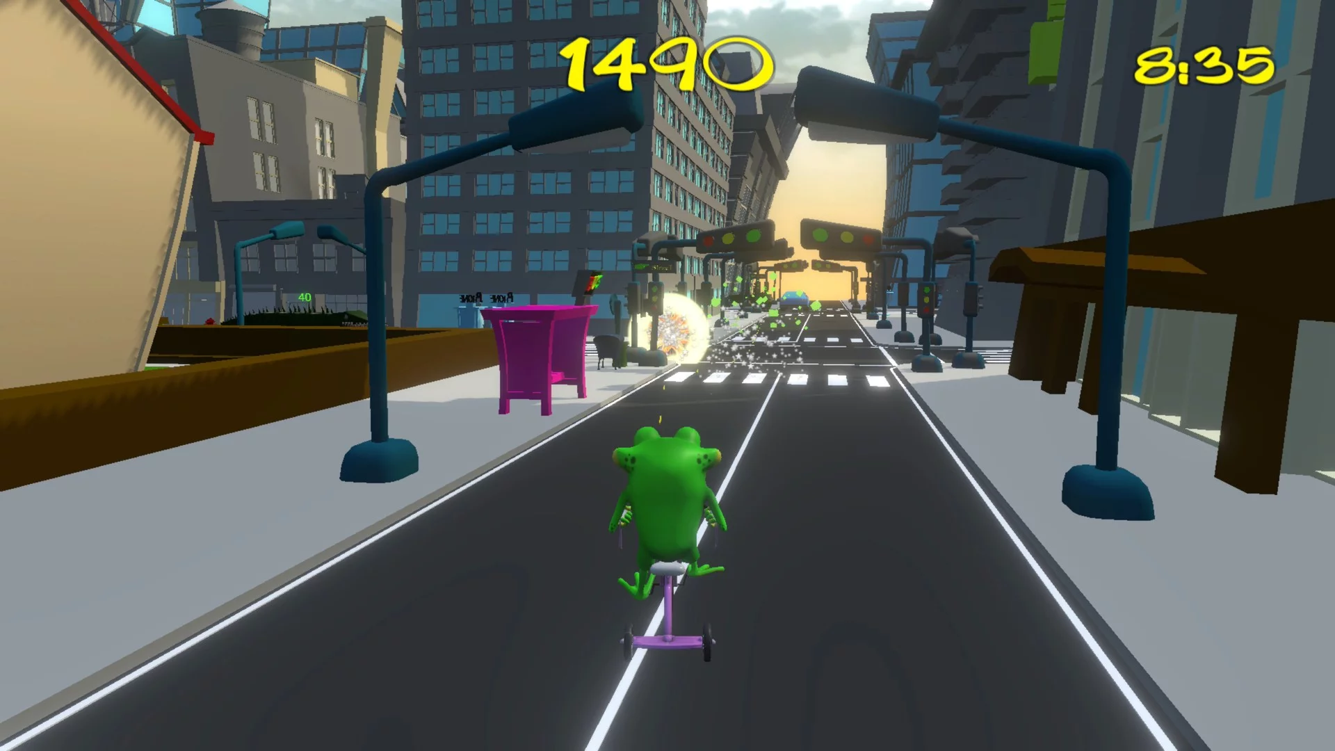 Изображение игры: IMPOSSIBLE FIGHTER FROG