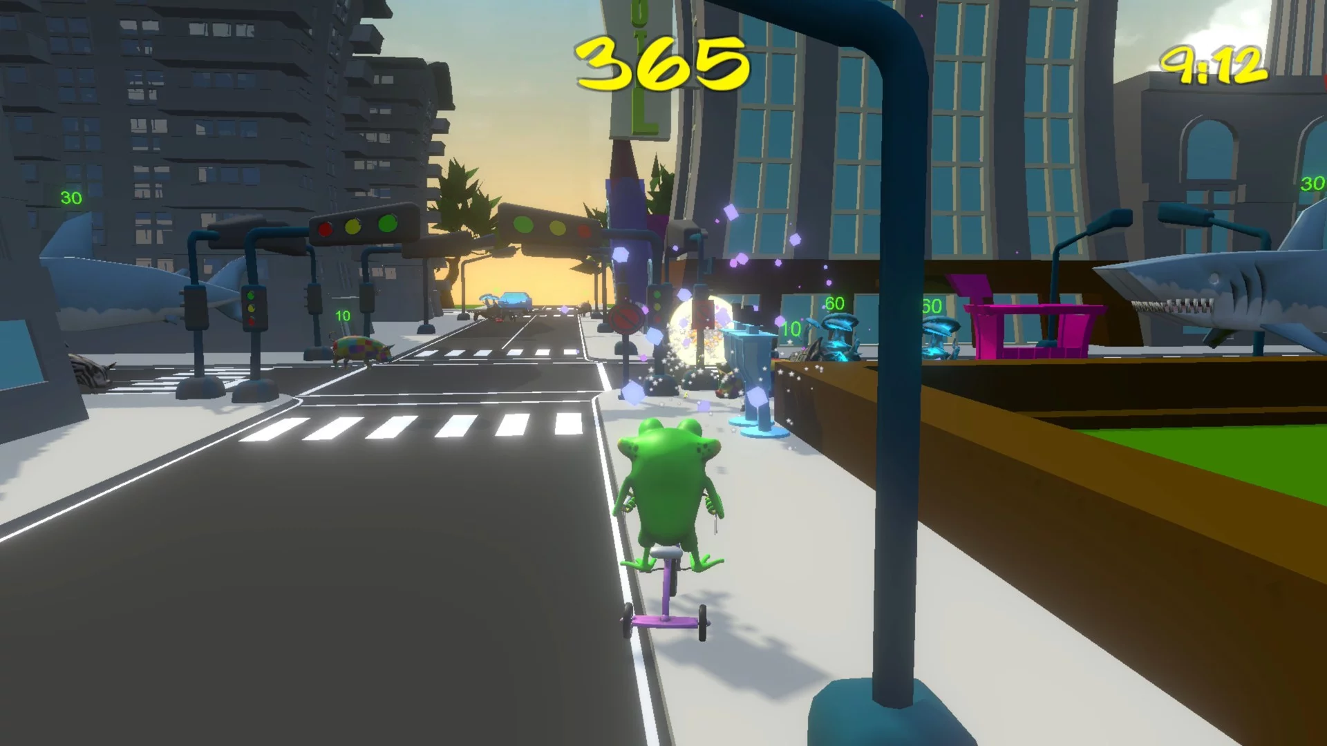 Изображение игры: IMPOSSIBLE FIGHTER FROG