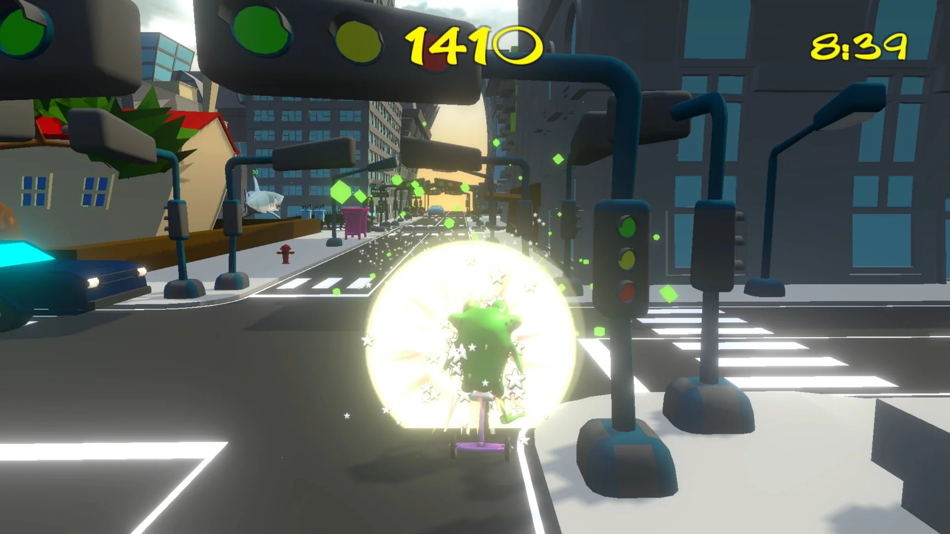 Изображение игры: IMPOSSIBLE FIGHTER FROG