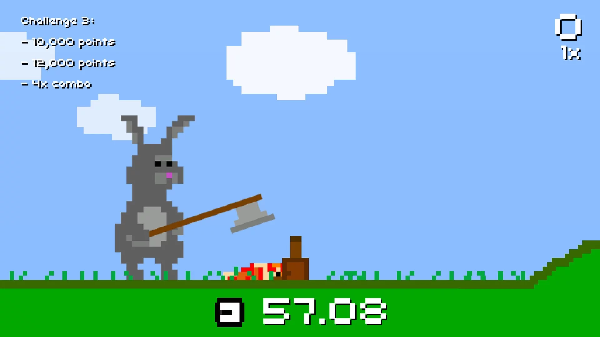 Изображение игры: Super Lumberjack