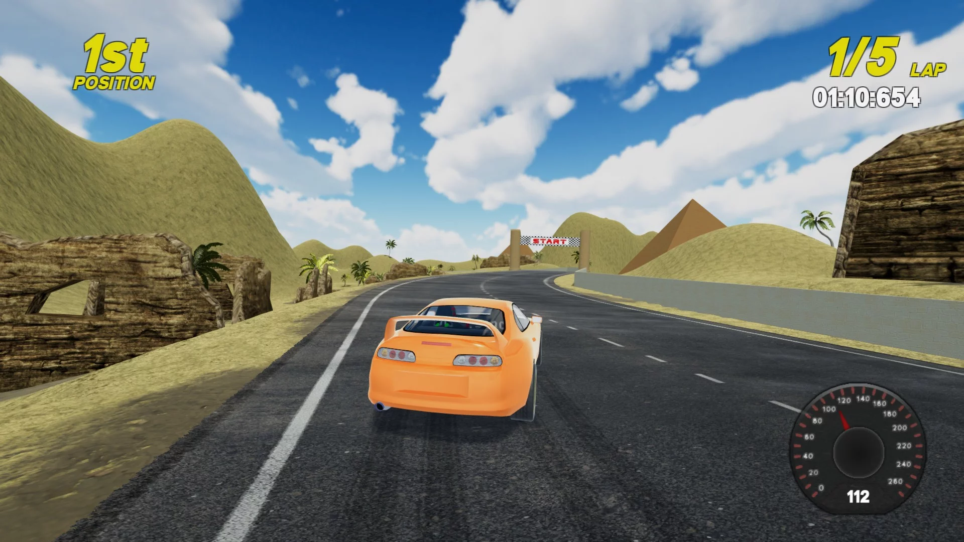 Изображение игры: It's A Racing Game