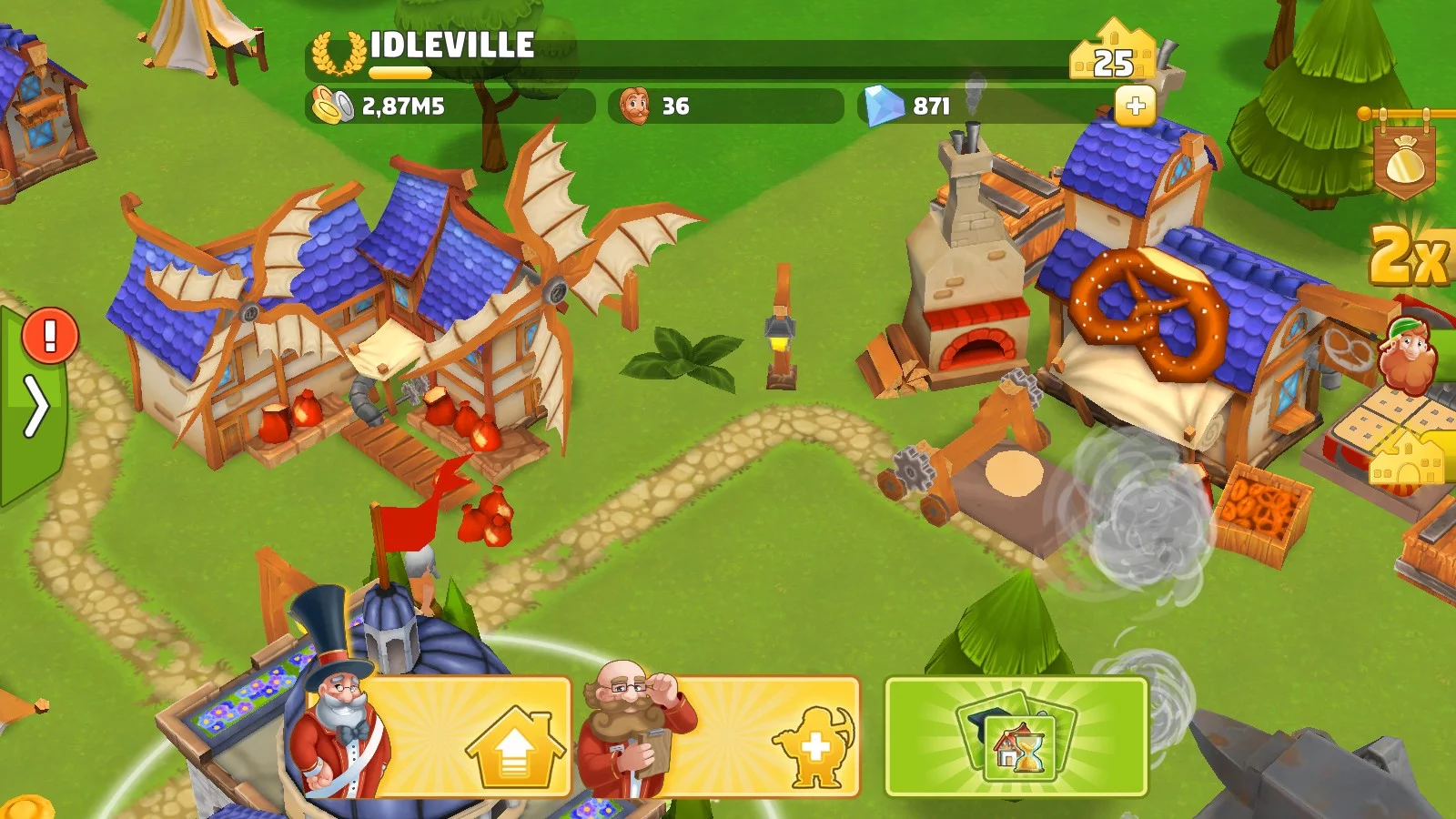 Изображение игры: Idle Kingdom Builder
